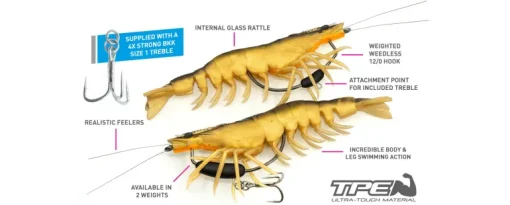 Chasebaits Flick Prawn 180