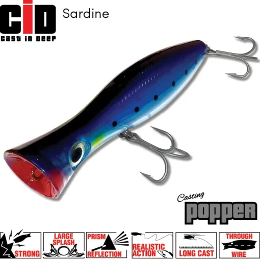CID Casting Popper 160