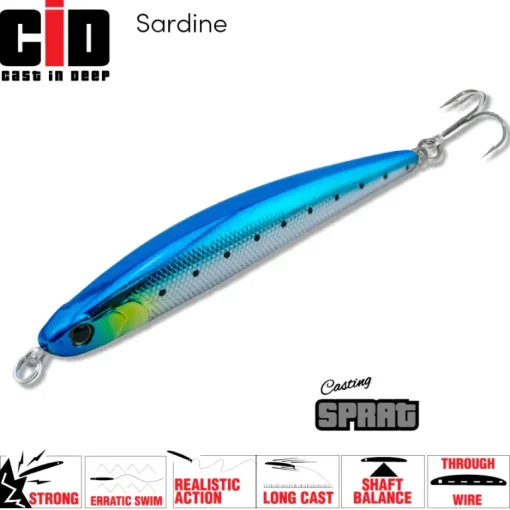 CID Casting Sprat 80
