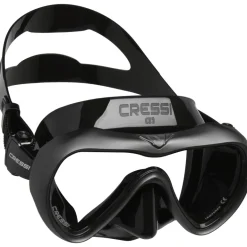 Cressi A1 Anti-Fog Mask Black/Graphite