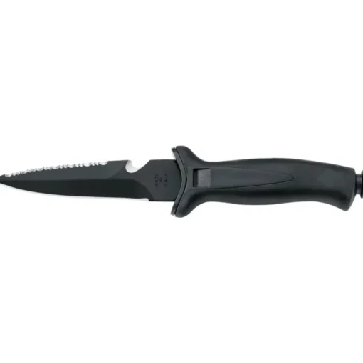 Cressi Aquatys Stiletto 2 Knife Black Grip