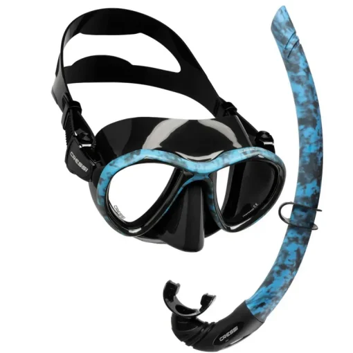 Cressi Metis Mask Camo Blue