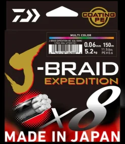 Daiwa J Braid Expedition X8 500m Multi