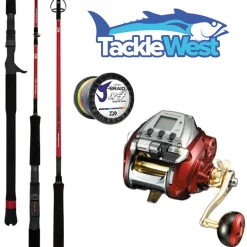 Daiwa Seaborg 500 Demon Blood Combo