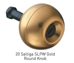 Daiwa SLPW 20 Saltiga Round Knob Gold