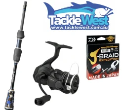 Daiwa TD Black Millerod Twitchfreak LT Combo