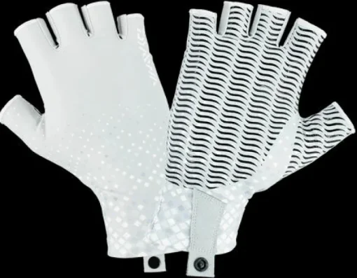 Daiwa UPF Sun Gloves Grey Prism