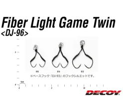 Decoy DJ-96 Fiber Light Game Twin Assist