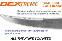 Dexter Dextreme Dual Edge Flex Fillet Knife 8inch