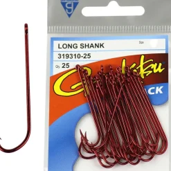 Gamakatsu Long Shank Hooks 25-pack