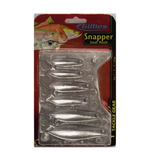Gillies Snapper Sinker Mould Small