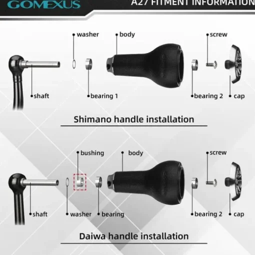Gomexus TPE Knob 27mm