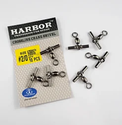 Harbor Crossline Sleeve Swivel 10-pack