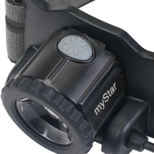 NexTorch NXMYSTAR R H-Series Mystar Rechargable Headlamp 360 Focus Adjustable Beam