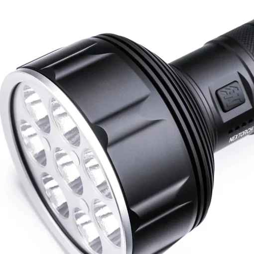 NexTorch NXSAINT31 Saint Torch Rechargeable Ultra Bright Large Search Light with Power Pack