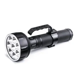 NexTorch NXSAINT31 Saint Torch Rechargeable Ultra Bright Large Search Light with Power Pack