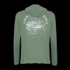 Nomad Design Hooded Tech Fishing Shirt GT Sunset