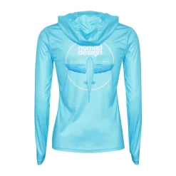 Nomad Design Hooded Tech Womens Flyer Teal