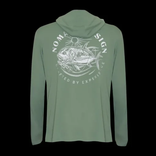 Nomad Design Hooded Tech Fishing Shirt GT Sunset