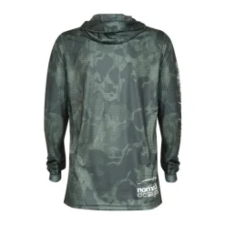 Nomad Design Hooded Tech Shirt Camo Khaki