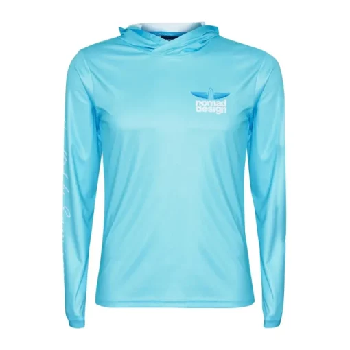 Nomad Design Hooded Tech Womens Flyer Teal