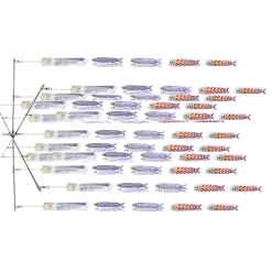 Pakula Dredge Bar 24inch Triple Strips Silver