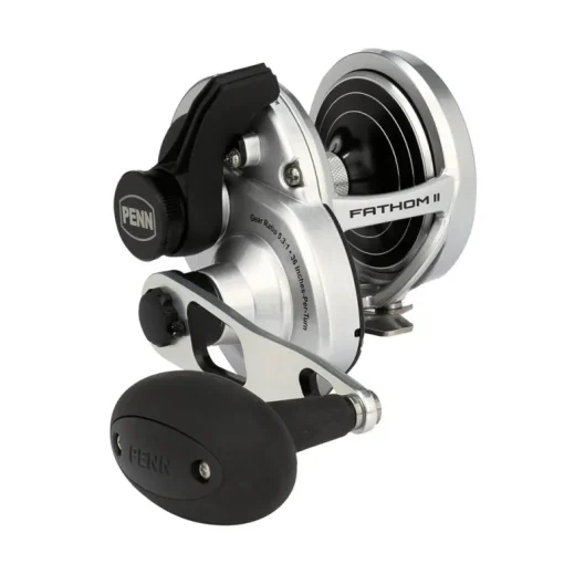 Penn Fathom II Lever Drag Single Speed Overhead Reel