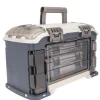 Plano 728001 Angled System Tackle Box 3600 Blue/Silver