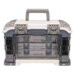 Plano 728001 Angled System Tackle Box 3600 Blue/Silver