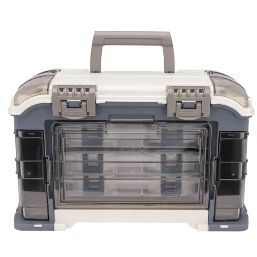 Plano 728001 Angled System Tackle Box 3600 Blue/Silver