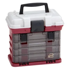 Plano 4BY 135402 Rack System Tackle Box 3500 Red/Silver