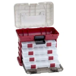 Plano 4BY 135402 Rack System Tackle Box 3500 Red/Silver