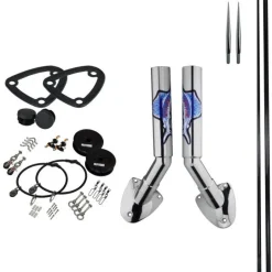 Reelax Gunnel Mount Outrigger 4.5m 3K Carbon Poles Kit