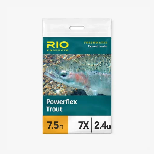 Rio Powerflex Trout Leader 9ft 3-Pack