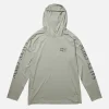 Salty Crew Alpha Flag Perforated HD W/Mask Gray