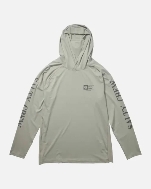 Salty Crew Alpha Flag Perforated HD W/Mask Gray
