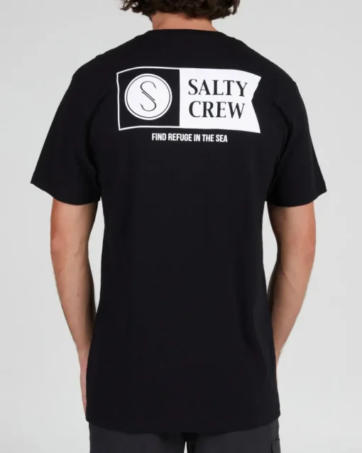 Salty Crew Alpha SS Tee Black