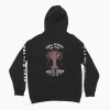 Salty Crew Buggin Out Crew Hoodie Black
