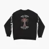 Salty Crew Buggin Out Crew Fleece Jumper Black