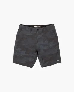 Salty Crew Drifter 2 Utility Walkshorts Black Camo