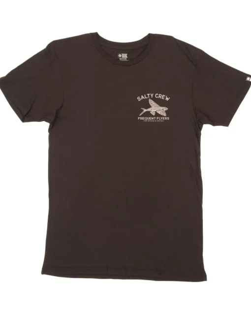 Salty Crew Frequent Flyer Prem SS Tee Black
