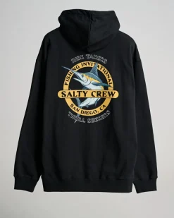 Salty Crew Interclub Hoodie Black