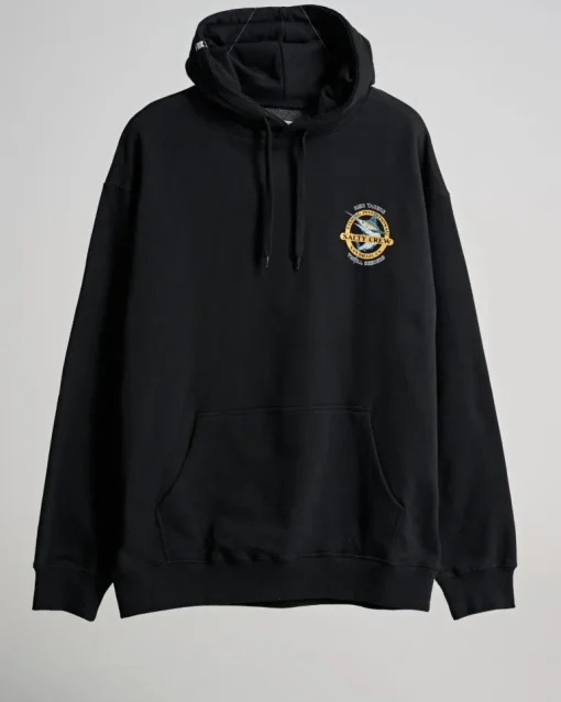 Salty Crew Interclub Hoodie Black