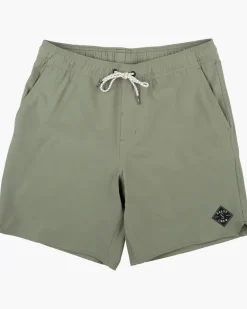Salty Crew Lowtide Elastic Boardshort Vintage Millitary