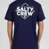 Salty Crew No Slack SS Tee Navy