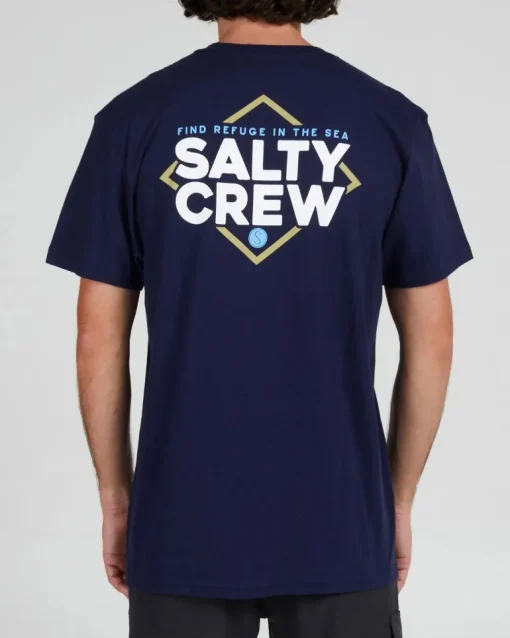 Salty Crew No Slack SS Tee Navy