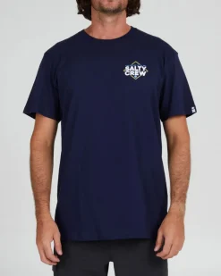 Salty Crew No Slack SS Tee Navy
