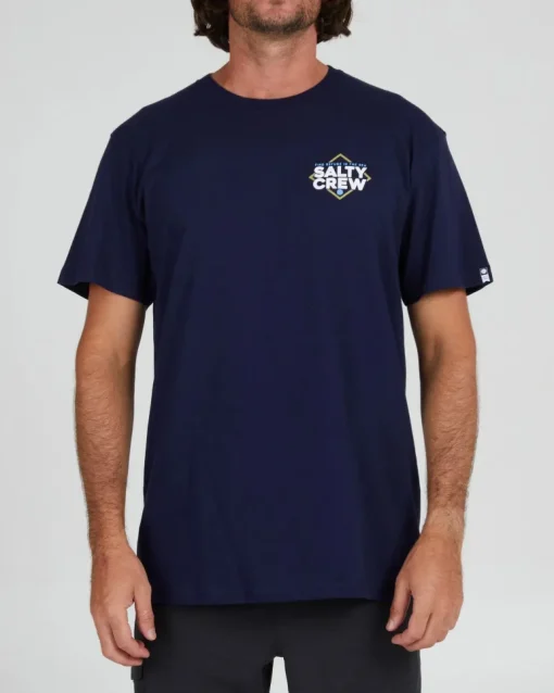 Salty Crew No Slack SS Tee Navy