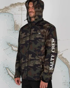 Salty Crew Pinnacle Jacket Camo