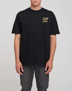Salty Crew Snapper Premium SS Tee Black